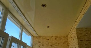 Натяжной потолок на балкон Югорск, цена 6262 руб.